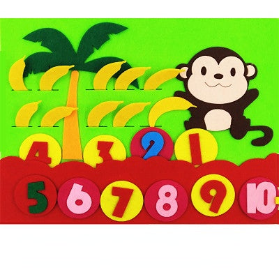 Wholesale Children's Puzzle Figure Cloth TOY