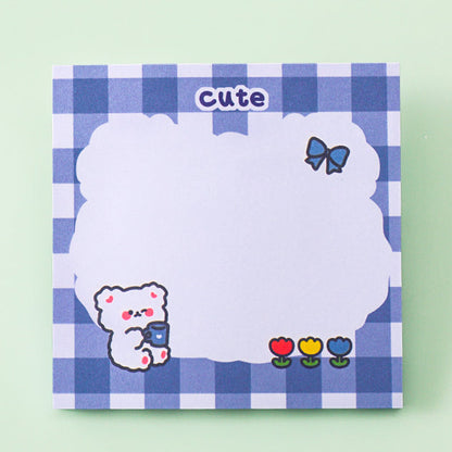 Cute Little Bear Paper Convenience Stickers