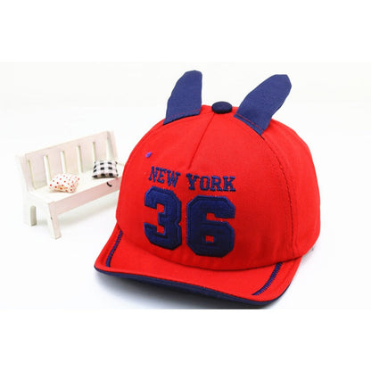Cotton Polyester Soft Edge Embroidered 36 Letter Baseball Cap
