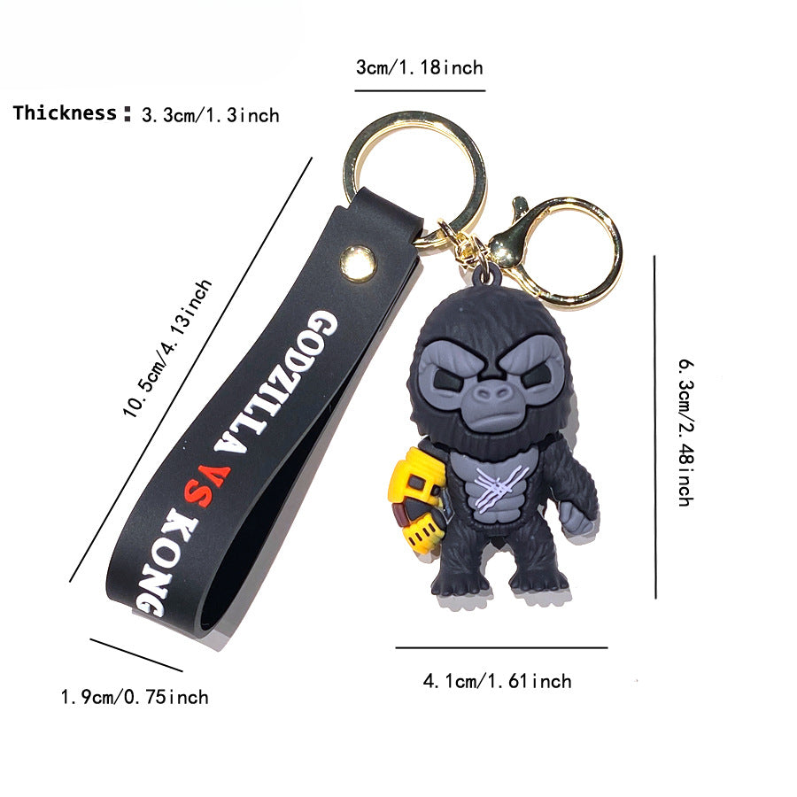 Cartoon Anime PVC Soft Keychain Creative Keychain