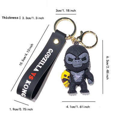 Cartoon Anime PVC Soft Keychain Creative Keychain