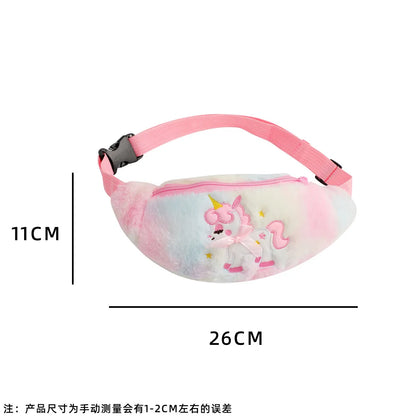 Fluffy Unicorn Children's Fanny Pack
