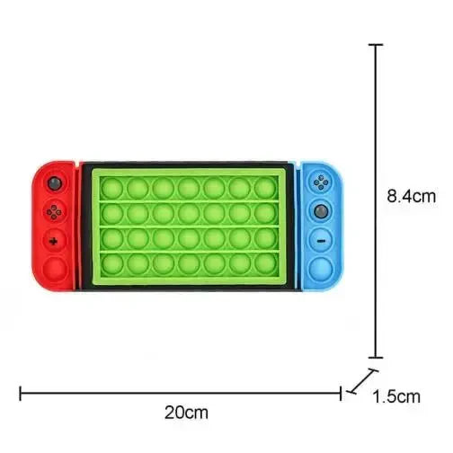 Game console pop it fidget toy - Nint Switch fidget toy bubble
