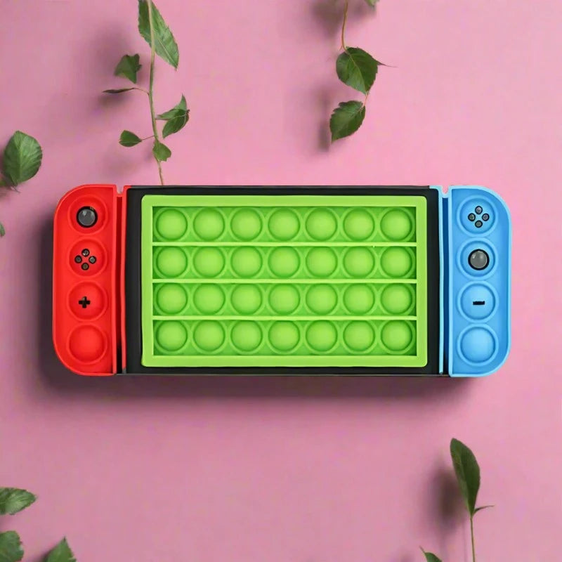 Game console pop it fidget toy - Nint Switch fidget toy bubble