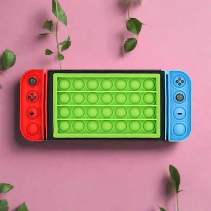 Game console pop it fidget toy - Nint Switch fidget toy bubble