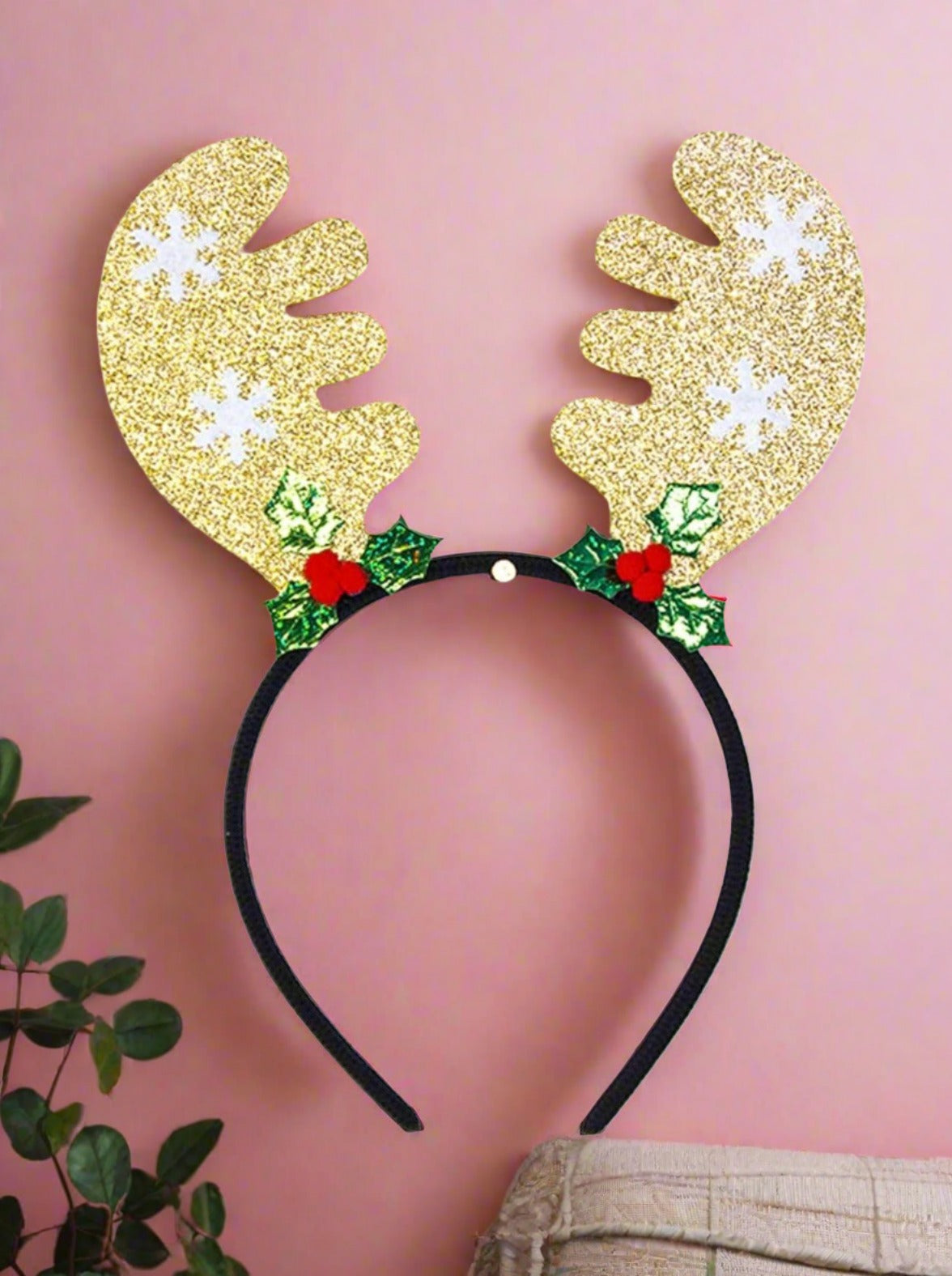 Girls Christmas Themed Festive Headband