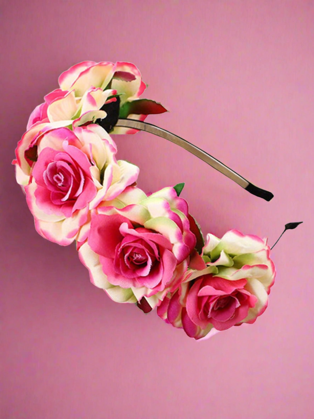 Girls Flower Embellished Headband