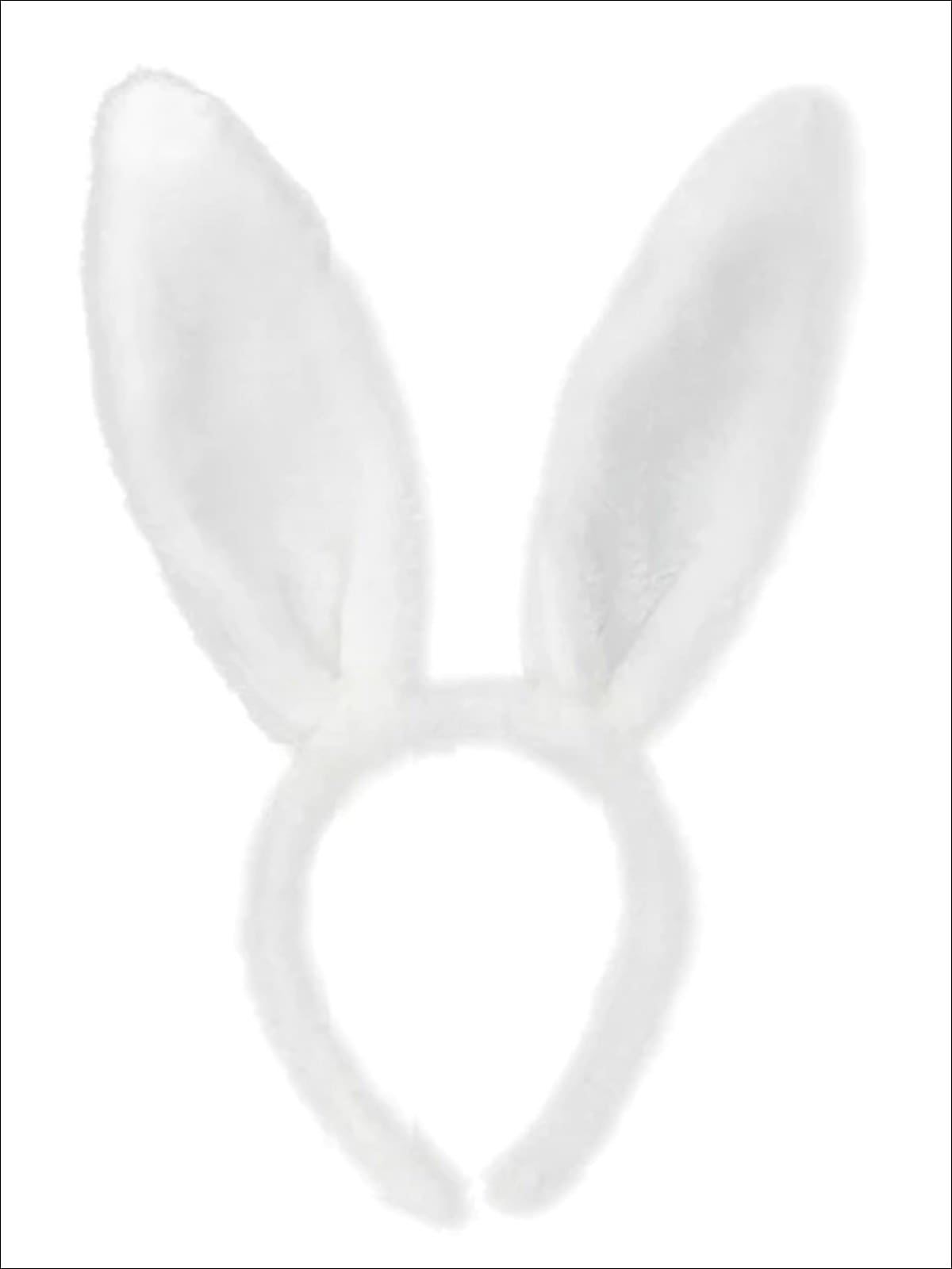 Girls Fur Bunny Ears Headband