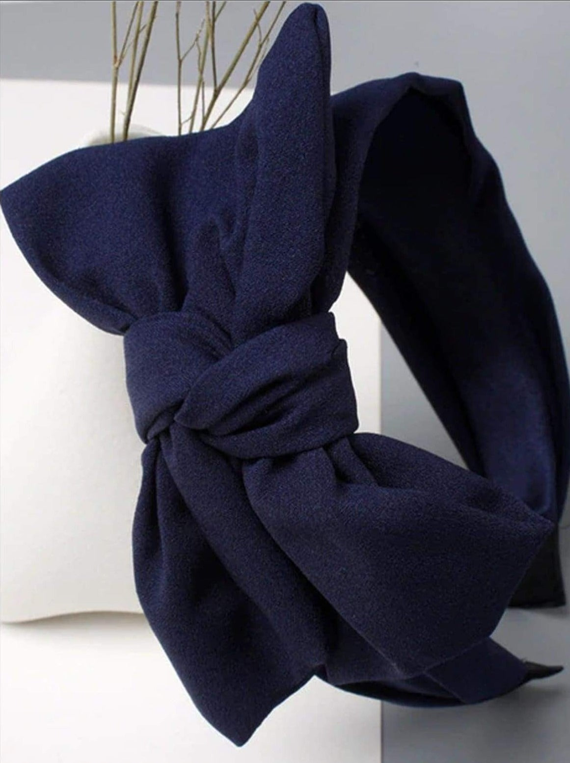 Girls Oversized Bow Chiffon Headband