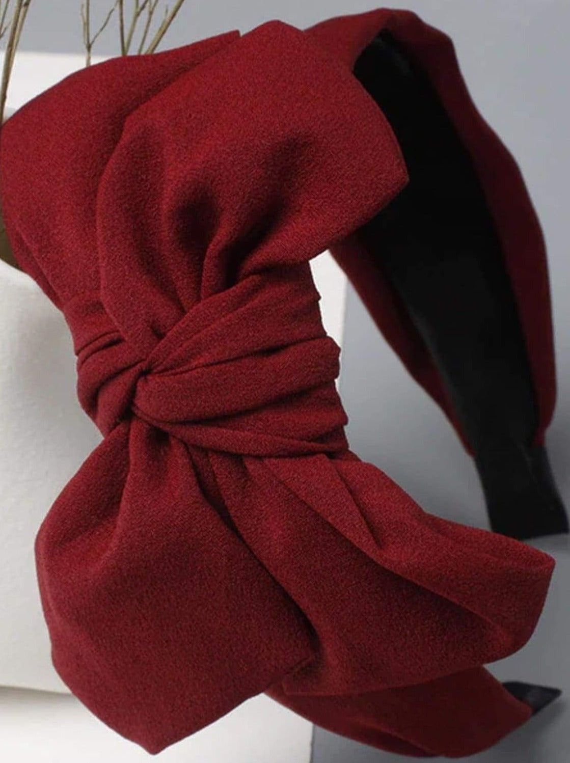 Girls Oversized Bow Chiffon Headband