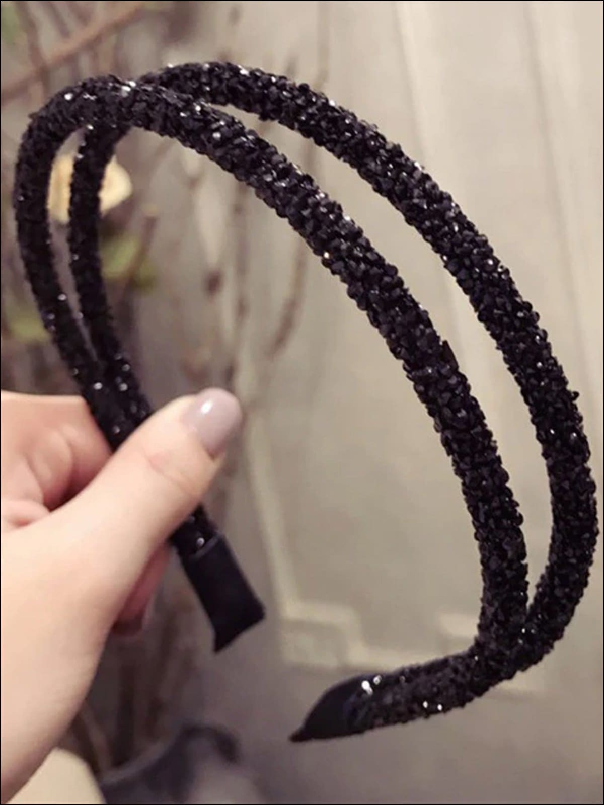 Girls Rhinestone Princess Headband (2 Style Options)