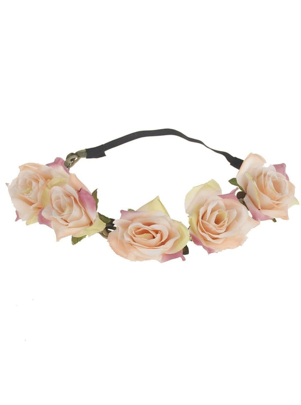 Girls Rose Flower Halo