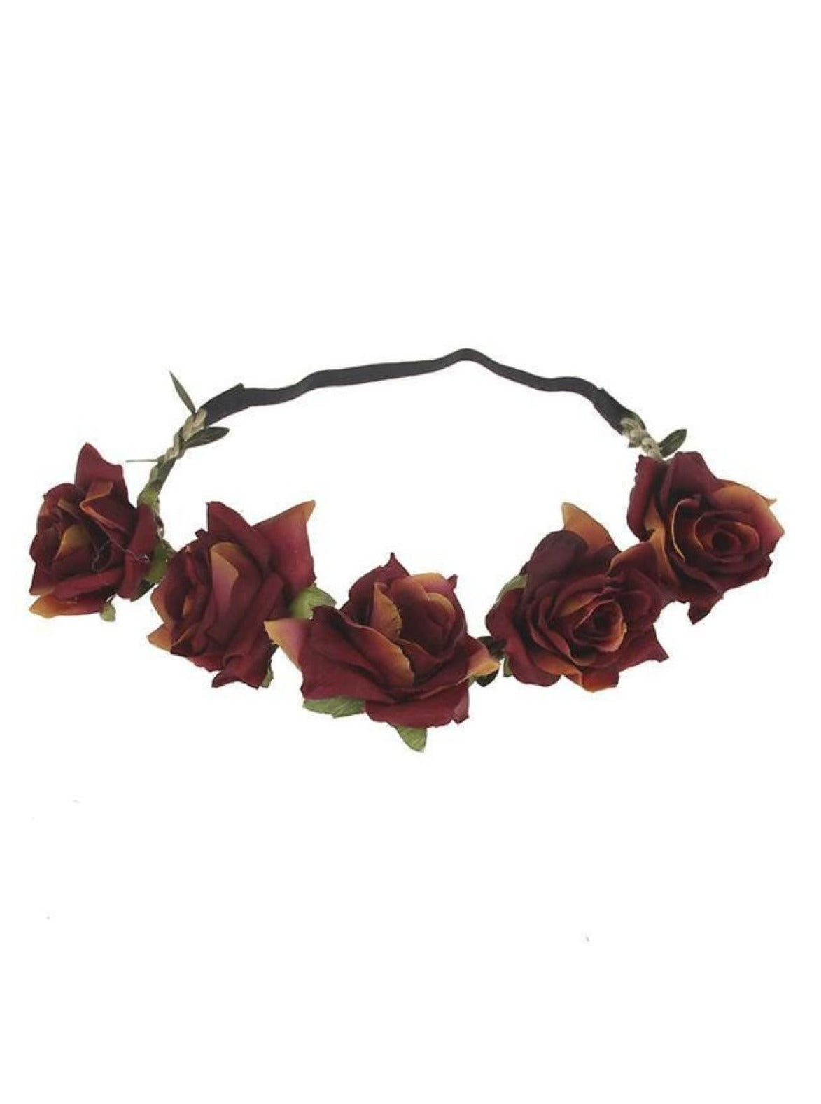 Girls Rose Flower Halo