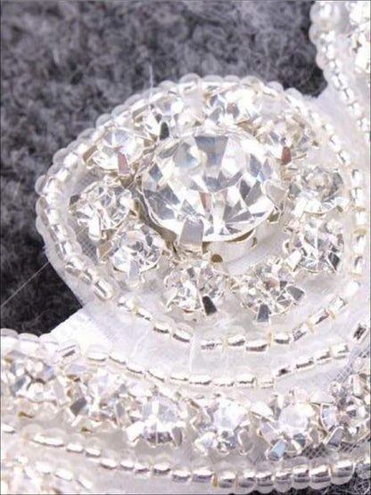 Girls Vintage Inspired Rhinestone Headband