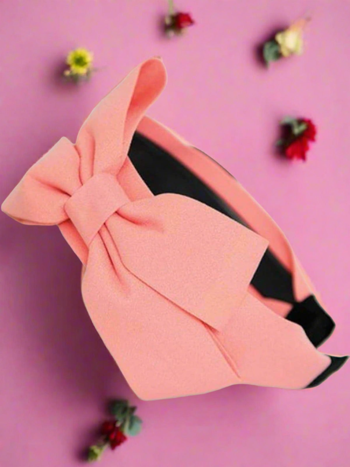 Girls Wide Bow Headband