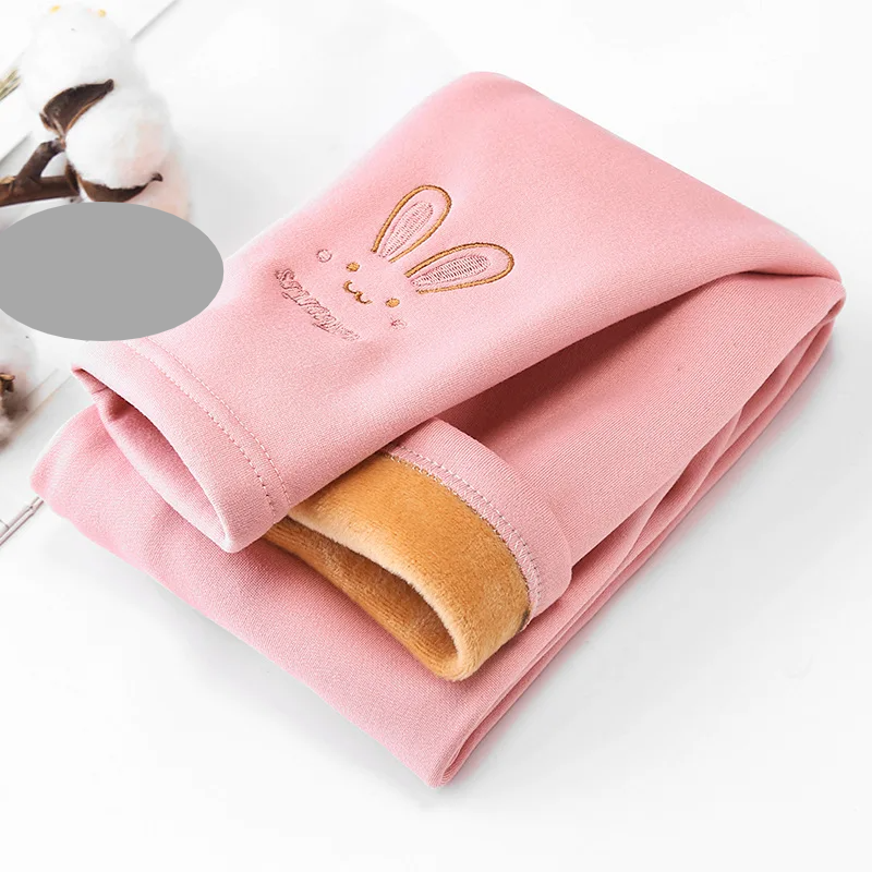Cute Rabbit Leggings - Warm & Cozy for Girls (Autumn/Winter)