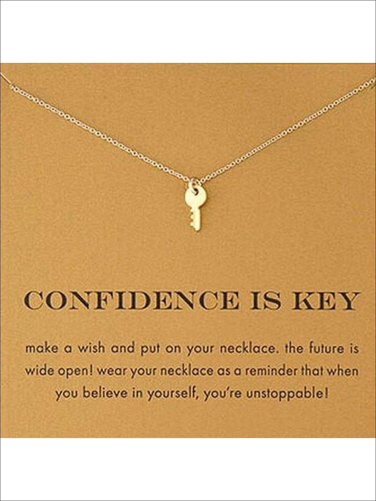 Girls Inspiration Charm Necklaces