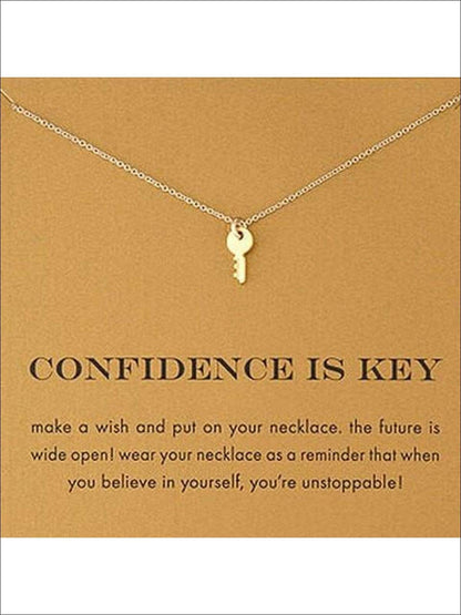 Girls Inspiration Charm Necklaces