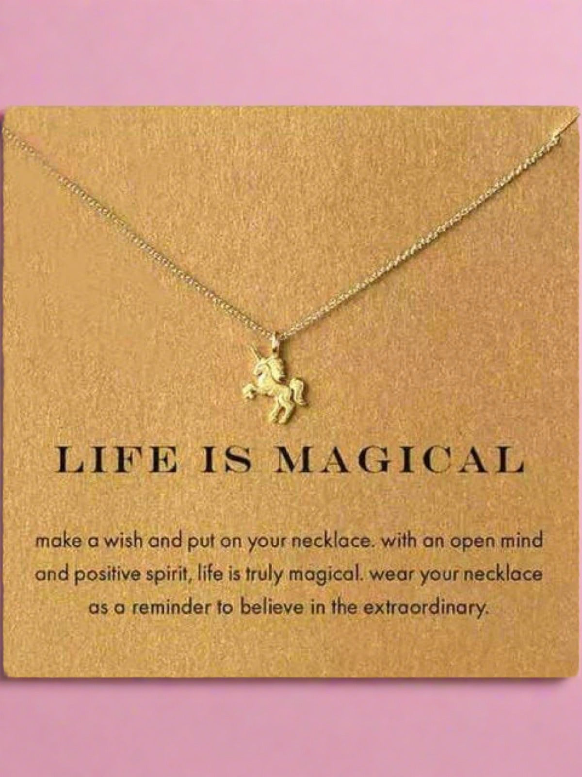 Girls Inspiration Charm Necklaces