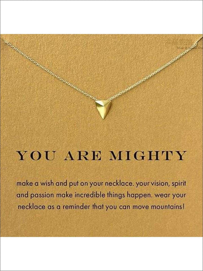 Girls Inspiration Charm Necklaces