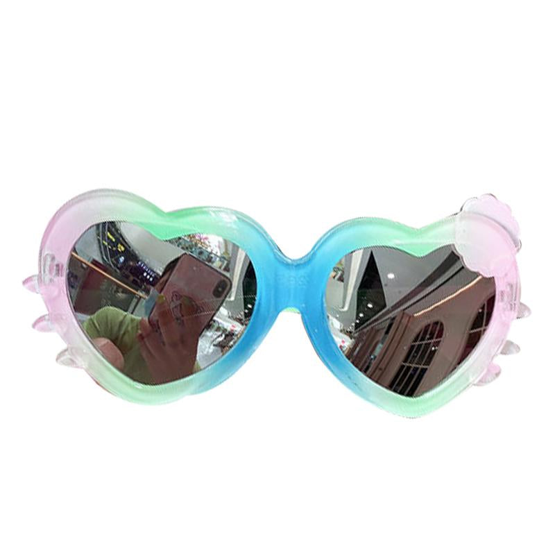 5 Pieces Kid Girl Colorful Frame Sunglasses  Wholesale 35471071