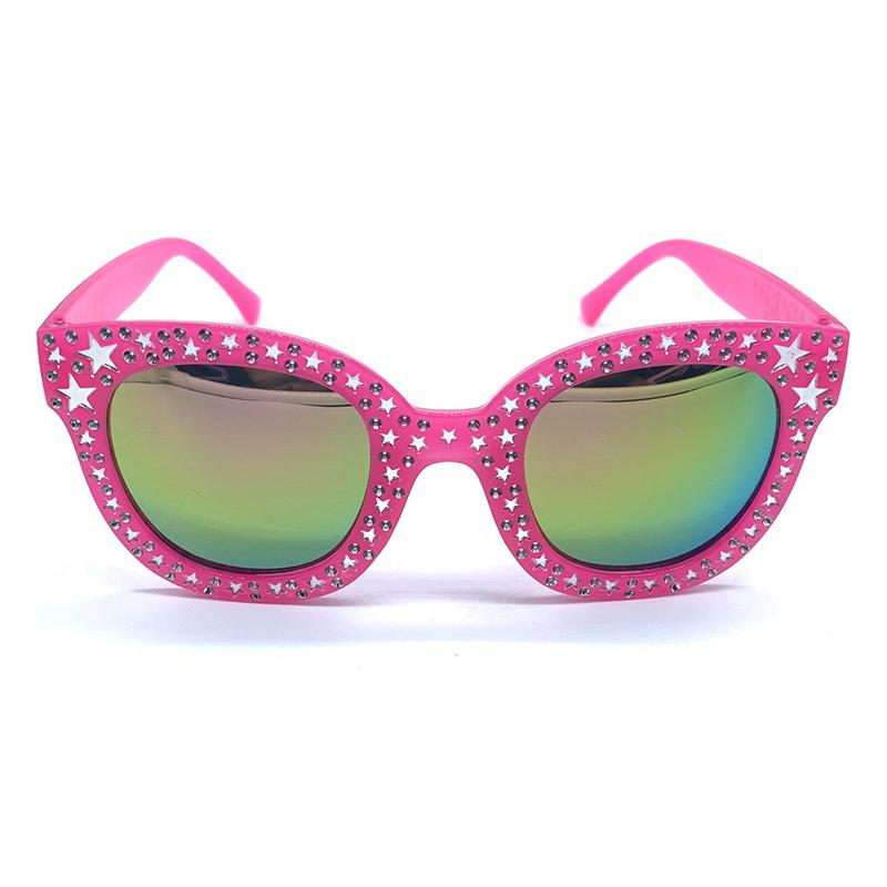 5 Pieces Kid Star Square Frame Sunglasses Wholesale