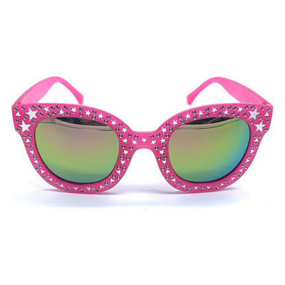 5 Pieces Kid Star Square Frame Sunglasses Wholesale