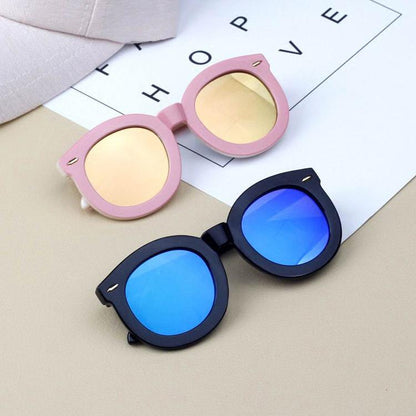 Kid Leopard Retro Sunglasses Wholesale