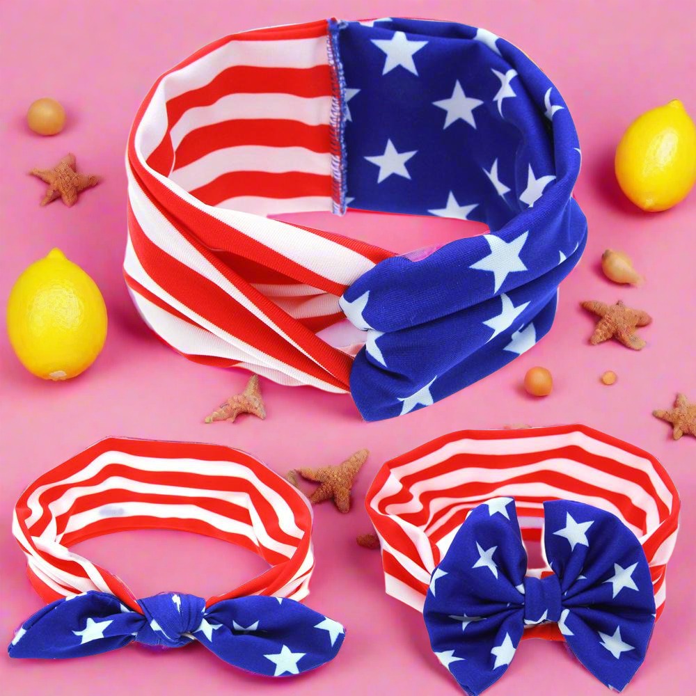 Independence Day Star Stripe Headband