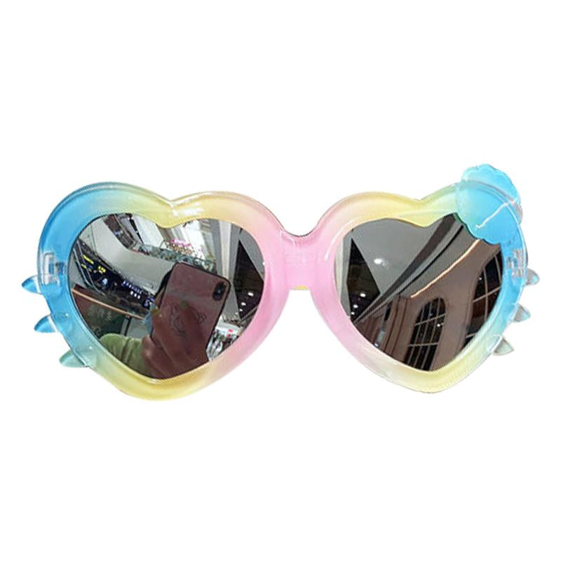 5 Pieces Kid Girl Colorful Frame Sunglasses  Wholesale 35471071