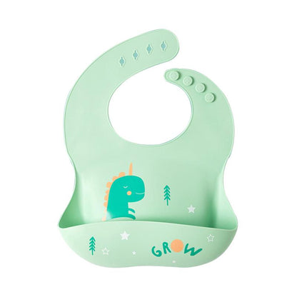Cartoon Silicone Baby Bib Wholesale