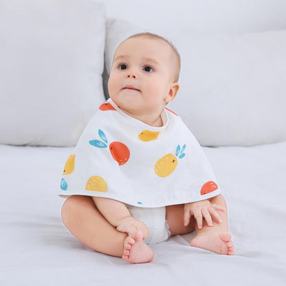 Baby Cartoon & Fruit Printed Bib Wholesale