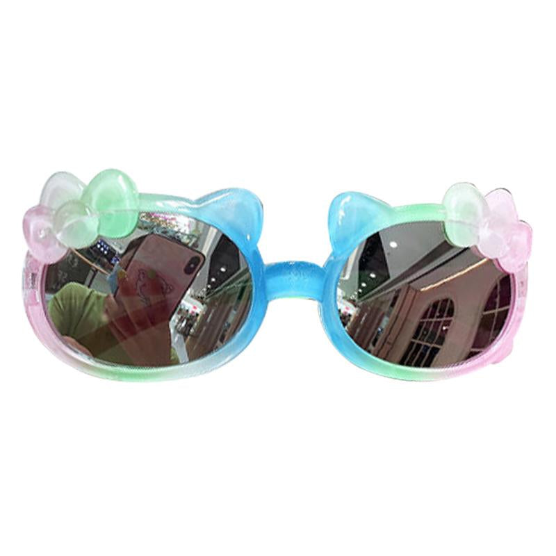 5 Pieces Kid Girl Colorful Frame Sunglasses  Wholesale 35471071