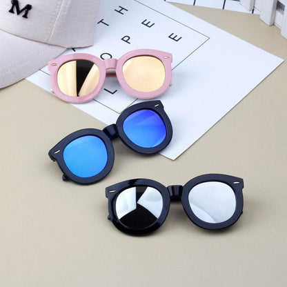 Kid Leopard Retro Sunglasses Wholesale