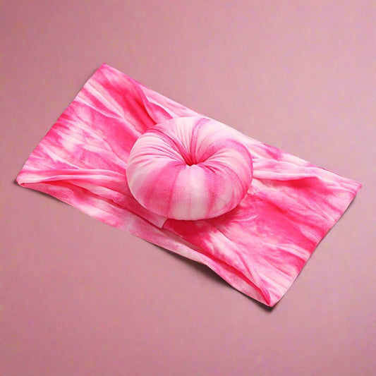 Baby Donuts Shape Tie Dye Headband