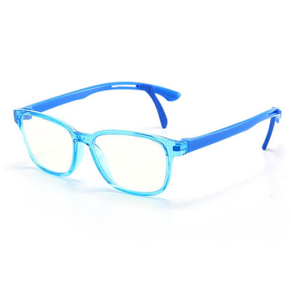 Kid Blue Light Blocking Solid Color Frame Glasses  Wholesale