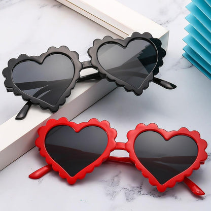 4PCS Cool Children's Fashionable Frosted Decorative Fashion Glasses for Outing Travel Beach