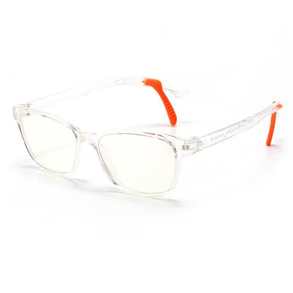 Kid Blue Light Blocking Solid Color Frame Glasses  Wholesale