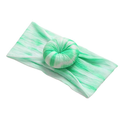 Baby Donuts Shape Tie Dye Headband