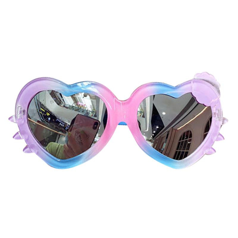5 Pieces Kid Girl Colorful Frame Sunglasses  Wholesale 35471071