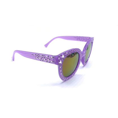 5 Pieces Kid Star Square Frame Sunglasses Wholesale