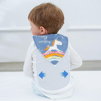Baby Cotton Bib Cartoon Pom Pom Triangle  Wholesale