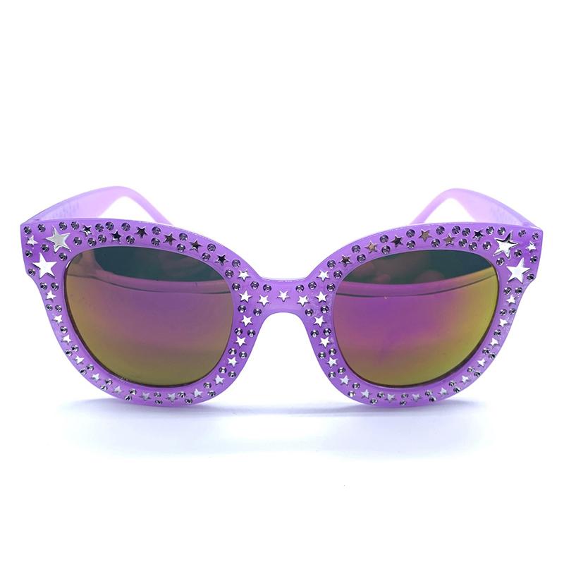 5 Pieces Kid Star Square Frame Sunglasses Wholesale