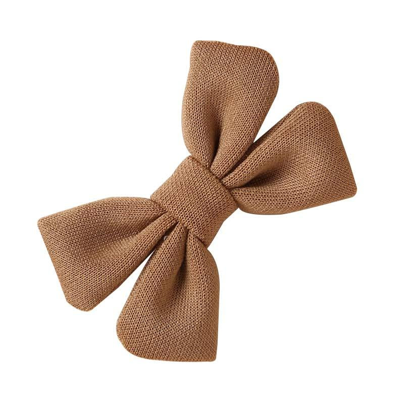 Kid Girl Pure Color Hair Clip Wholesale 2863575