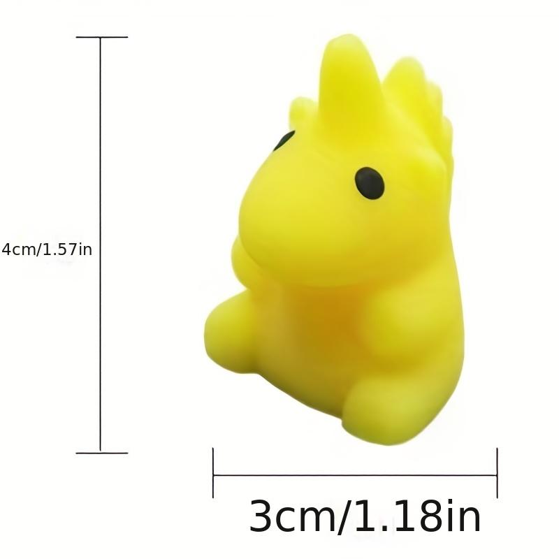 50pcs Kawaii Plasticine, Mochi Squishy Toys, Party Favors For Kids, Mini Stress Relief Toys For Christmas Party Favors, Classroom Prizes, Birthday Gifts, Goodie Bag Stuffers