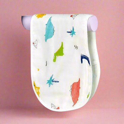 Baby Cartoon & Fruit Printed Bib Wholesale