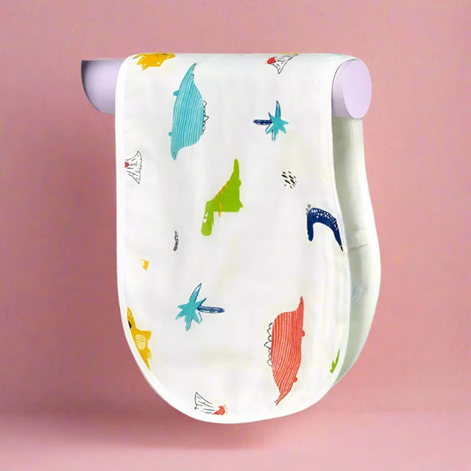 Baby Cartoon & Fruit Printed Bib Wholesale