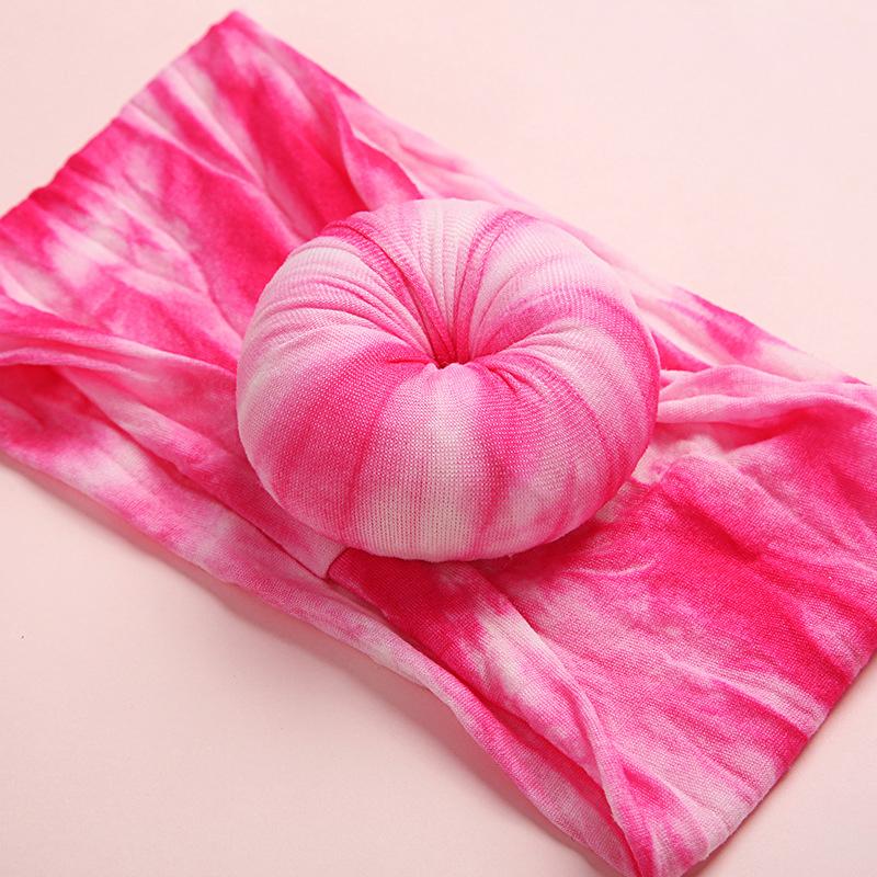 Baby Donuts Shape Tie Dye Headband