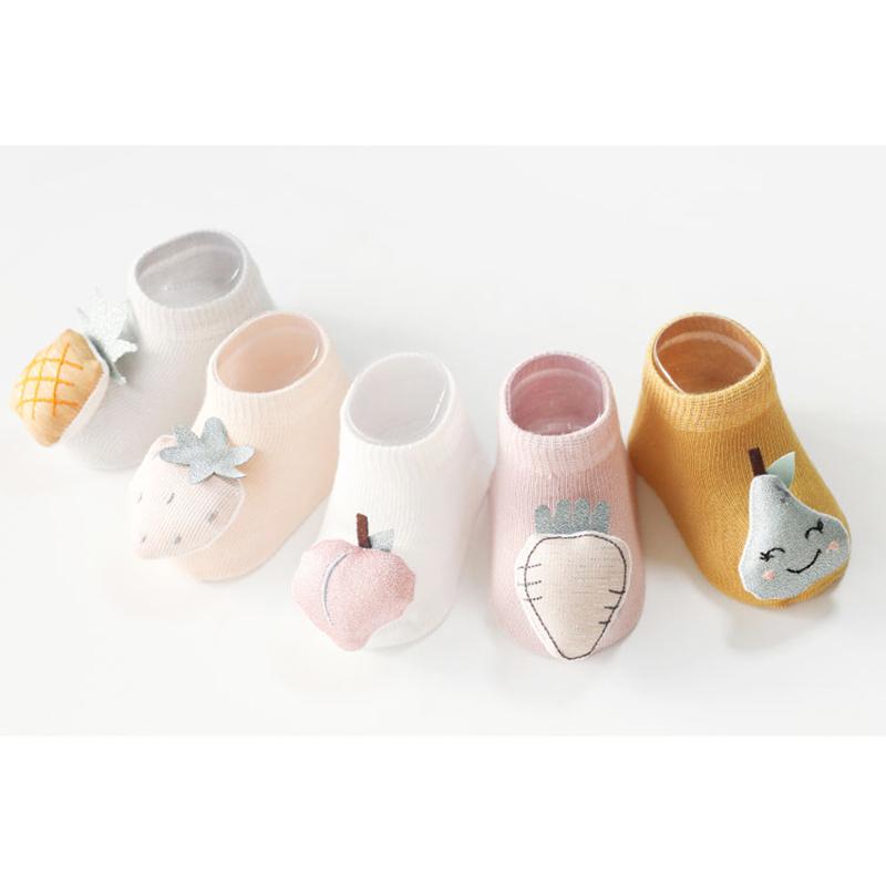 Baby Toddler Socks Cartoon Fruit