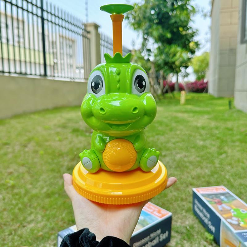 New Children's Sports Cartoon Dinosaur Baseball Set